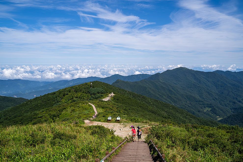 智異山の老姑壇